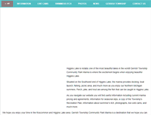 Tablet Screenshot of gerrishtownshipmarina.com